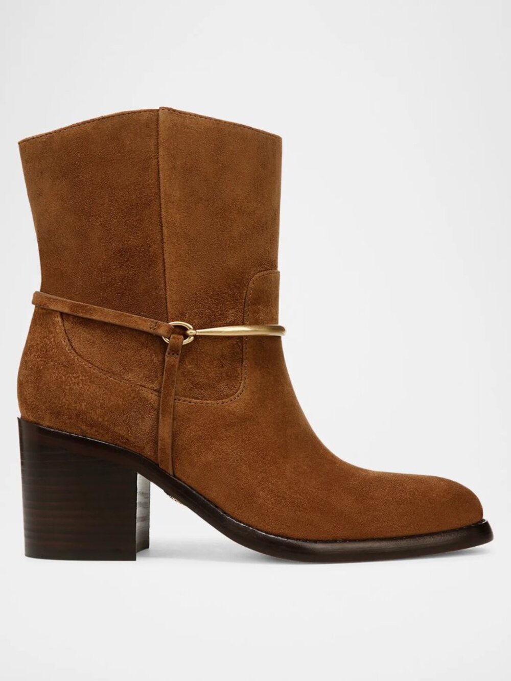 Veronica Beard Camden Suede Harness Boot